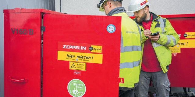 Zeppelin Rental Digitalisierung