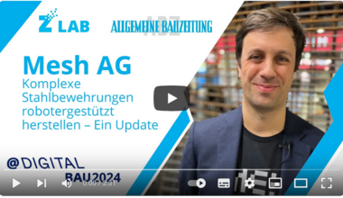 Mesh AG Automatisierung Bau digital